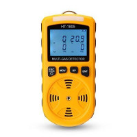 Газовий детектор HT-1805 (H2S, O2, CO, LEL), Детектор газів HT-1805